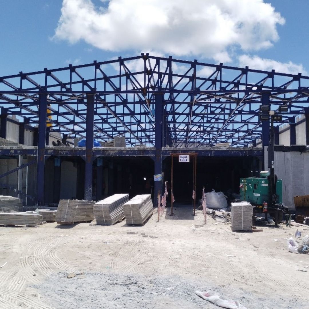 PEB BUILDING installation work (G+1 and/or G+2) as per approved drawings AND specifications for Maldives Bridge Project